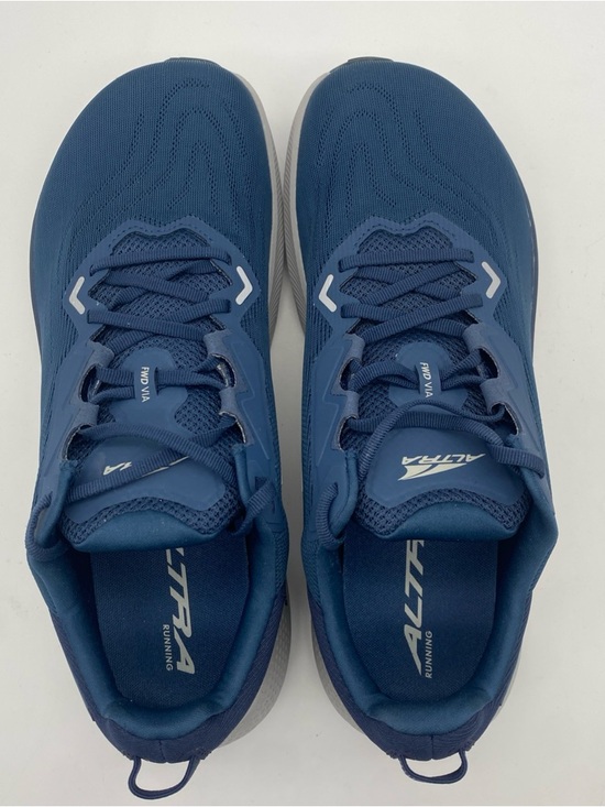 Altra Mens Size 12 FWD VIA Maximum Cushion Road Running Shoes Navy EGO FLO main image 7